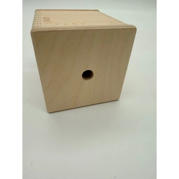 Lovevery Magic Tissue Box Wooden Sensory Toy with Colorful Fabric Tissues - Picture 3 of 6